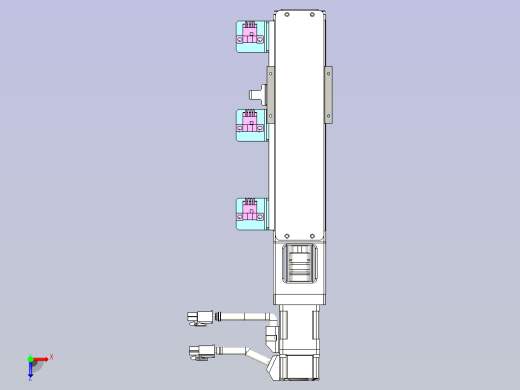 kk50-200A1-F0带MSMD5A2G1A电机俯视缩略图
