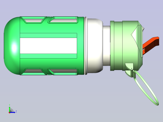 功能性塑料水瓶左视缩略图
