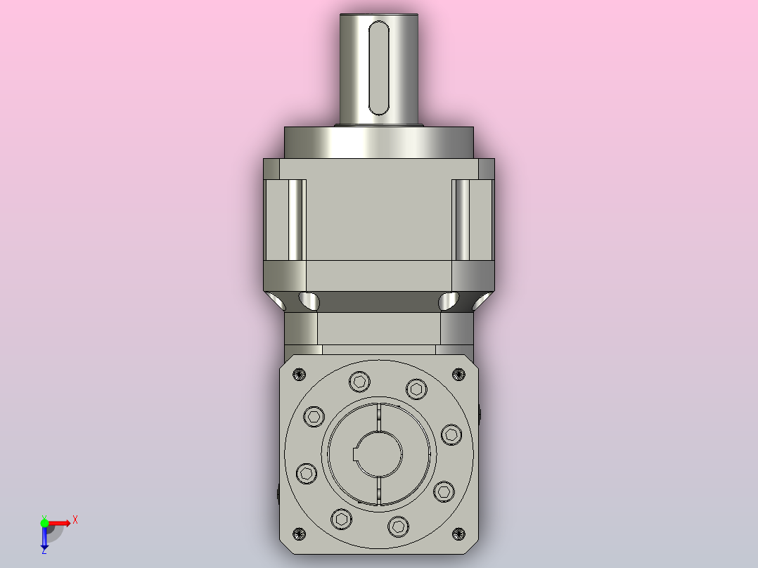 ABR220-L2-S2-P2电机减速机俯视图