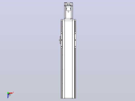 日规模组半封闭丝杆TPA-HNR-105D-1610C-L300-M-Y-P40-N3俯视缩略图
