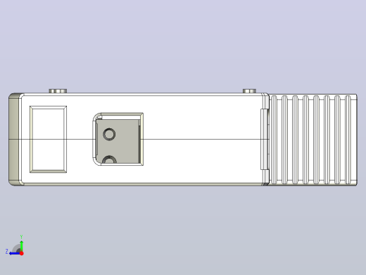 NU5-II 20-40-65 1P电涌保护器三维模型202307右视缩略图