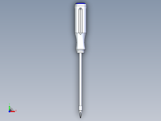 十字螺丝刀前视缩略图