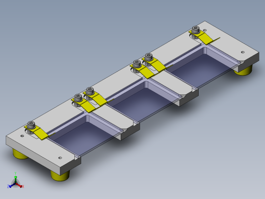玻璃压接简易工装
