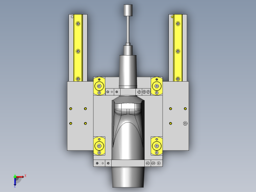 半自动研磨装置俯视缩略图