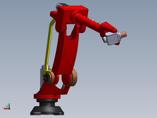 六轴机械臂后视缩略图