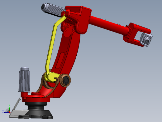 六轴机械臂右视缩略图