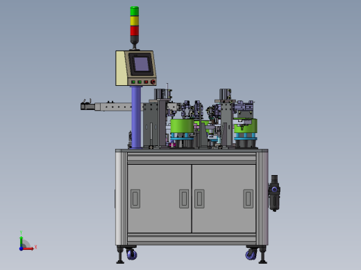定子组装机自动摆料版 sw17前视缩略图