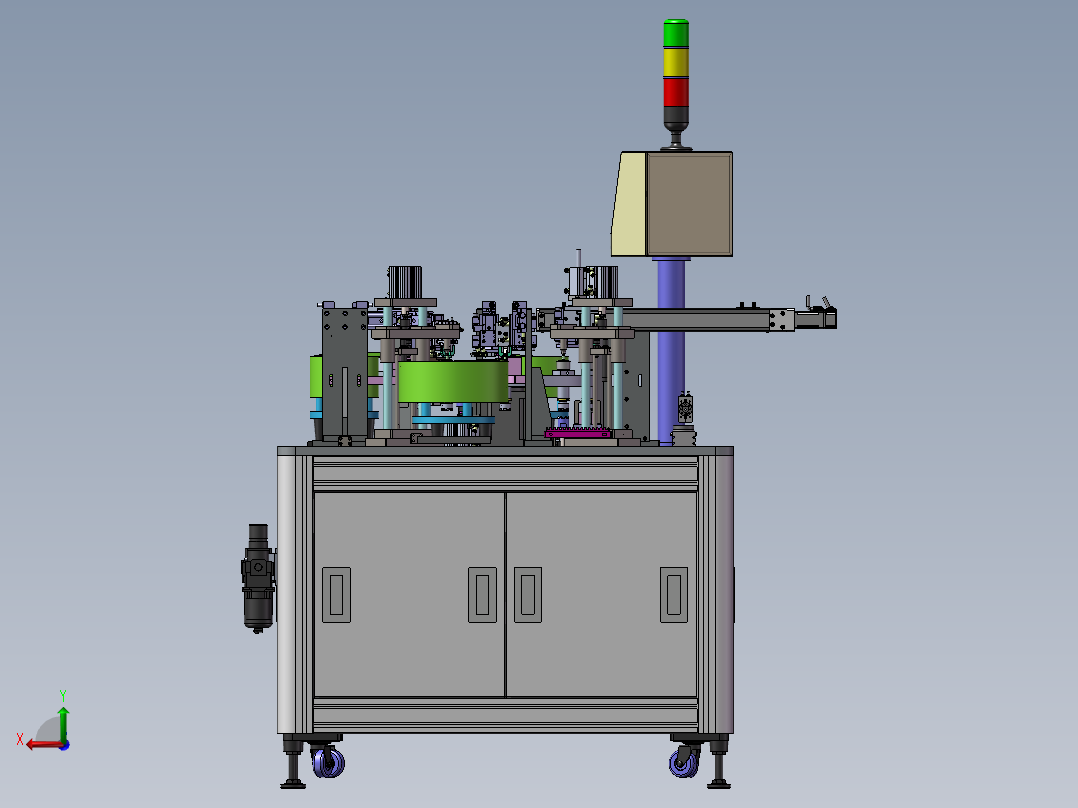 定子组装机自动摆料版 sw17后视图