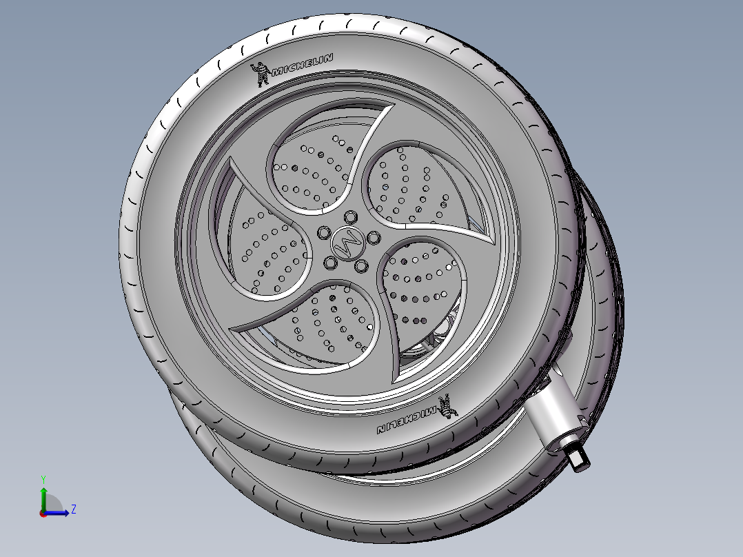 汽车电动助力转向系统 3D图纸参考资料设计素材STP格式文件机械左视图