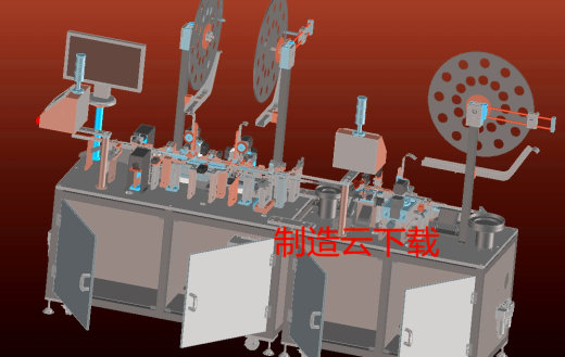 FPC-6PIN后锁式全自动机（自动装COVER焊片CCD检测）缩略图
