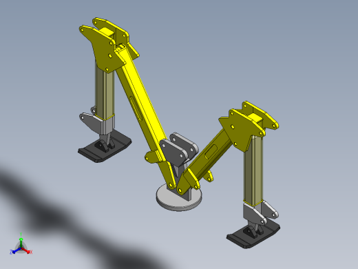 稳定器稳定支架（SW2016正等轴测缩略图