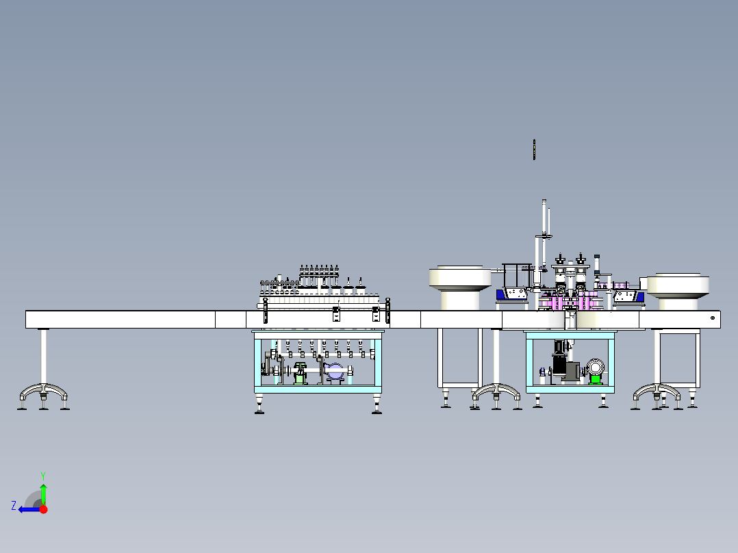 A3_喷雾器灌装生产线SW2016（）右视图