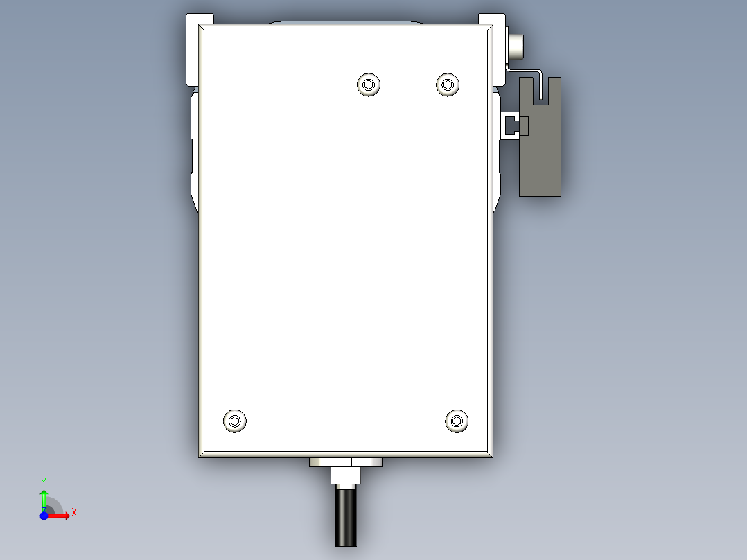 Toyo东佑达直线模组-ETH10-200-BM-200W前视图