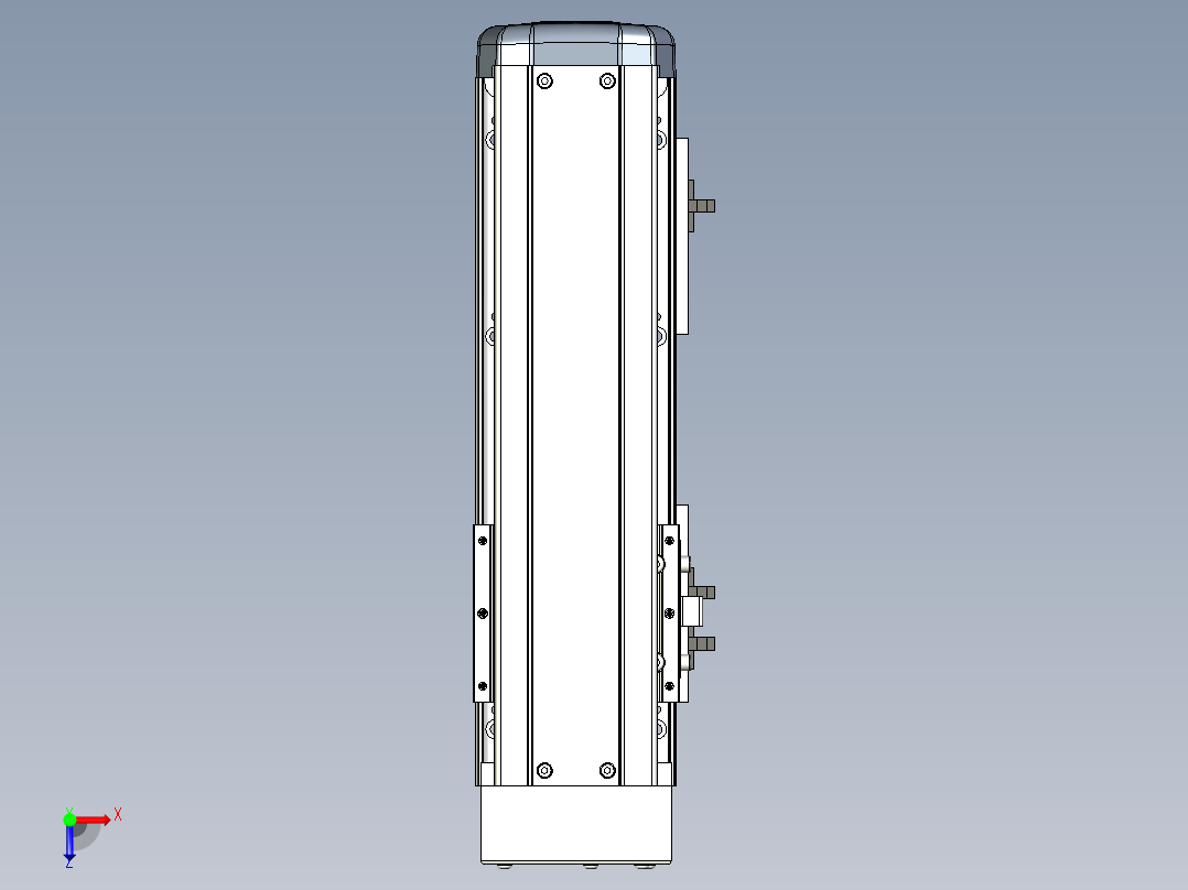 Toyo东佑达直线模组-ETH10-200-BM-200W俯视图