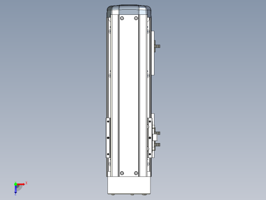 Toyo东佑达直线模组-ETH10-200-BM-200W俯视缩略图