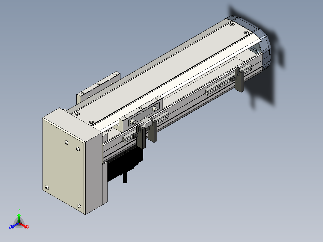 Toyo东佑达直线模组-ETH10-200-BM-200W正等轴测图