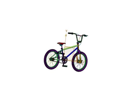 表演小轮极限运动自行车缩略图