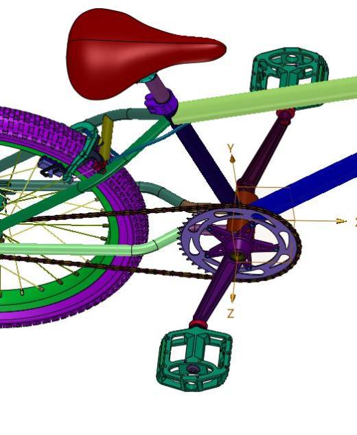 表演小轮极限运动自行车缩略图
