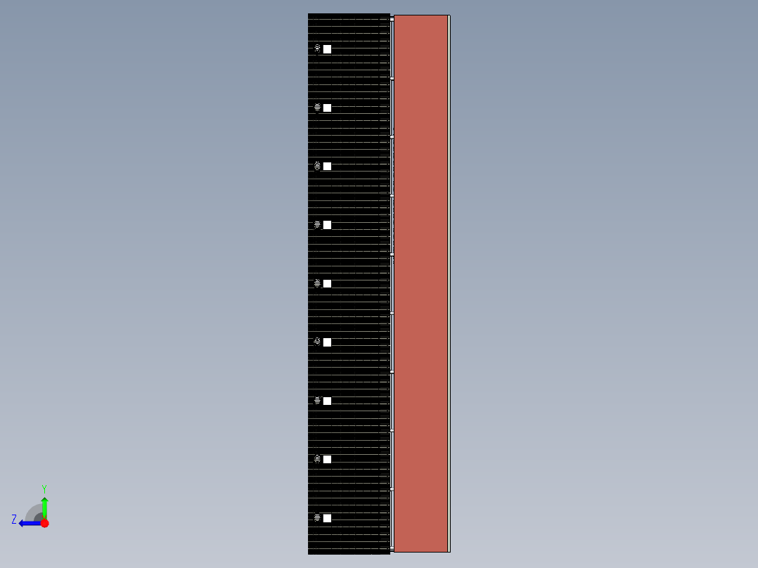 仓库正等轴测图