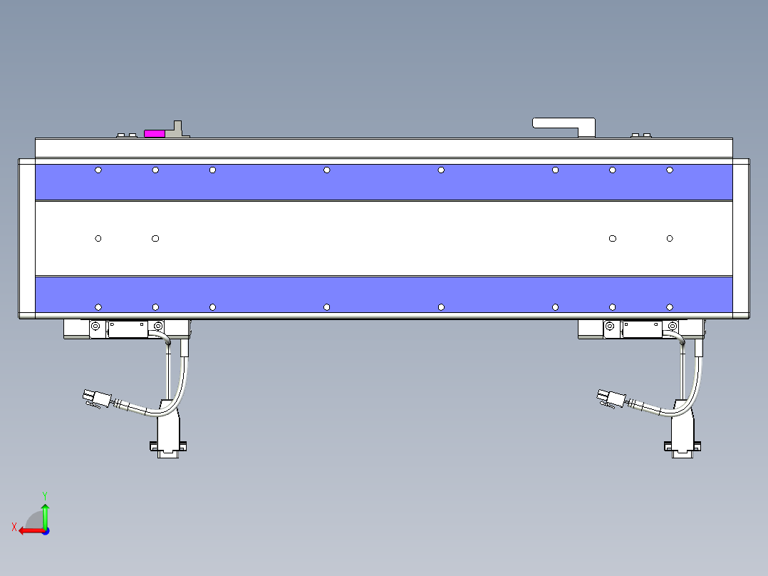 威洛博VL系列3d模型模组2VL14S1Y-S300后视图