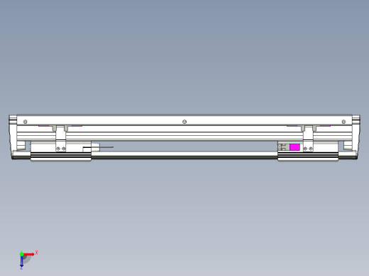 威洛博VL系列3d模型模组2VL14S1Y-S300俯视缩略图
