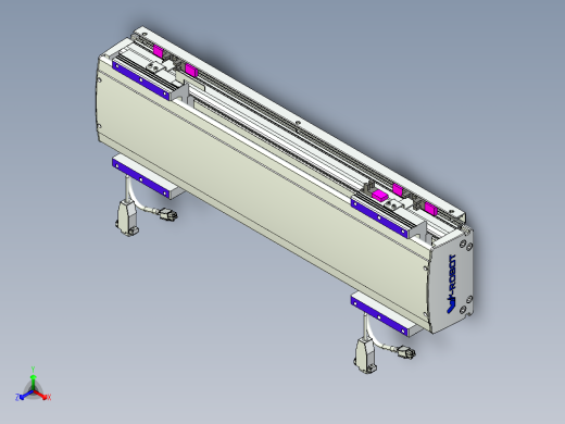 威洛博VL系列3d模型模组2VL14S1Y-S300正等轴测缩略图