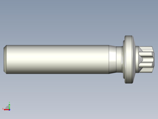 六角螺钉-Hexalobular_screw-M12-50-44-13-20-11.stp后视缩略图