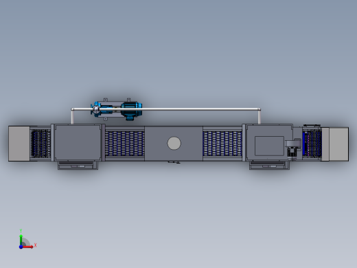 半自动洗碗机设计含三维二维说明书前视缩略图