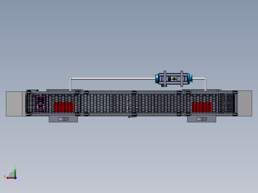 半自动洗碗机设计含三维二维说明书后视图