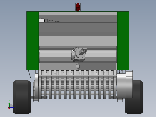 打捆机左视缩略图