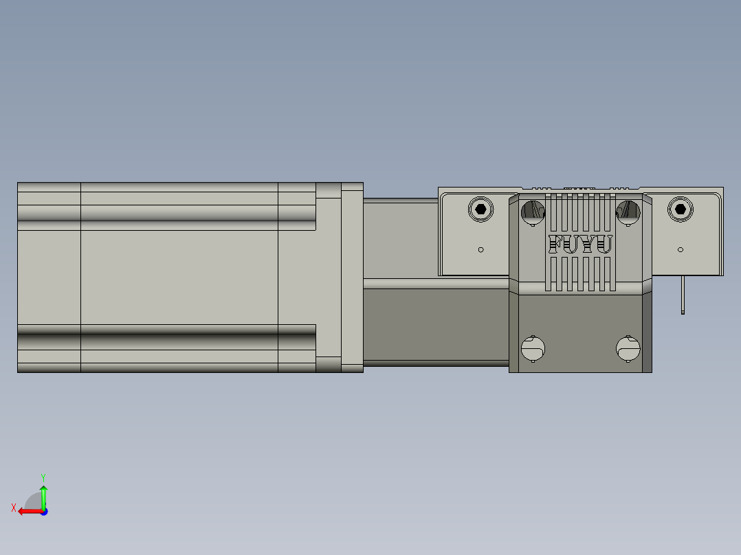 模组FPB45-L3000-L后视图
