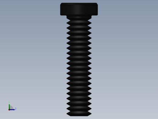 紧固件-0.2500 Button Screw左视缩略图