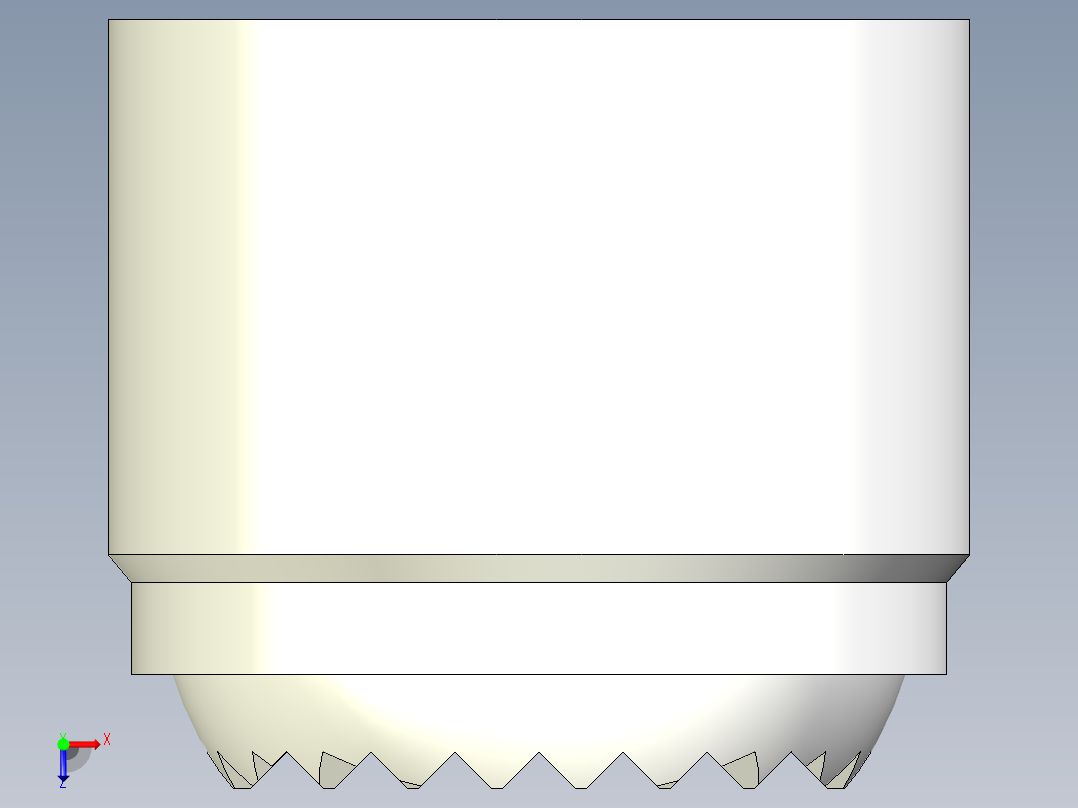 定位配件2273(C)-3D多系列多零件图纸模型俯视图