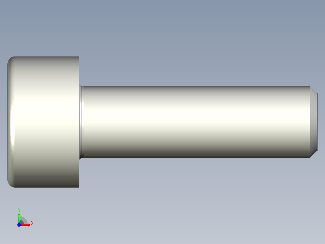 螺钉-DIN_912-M3x10.stp前视图