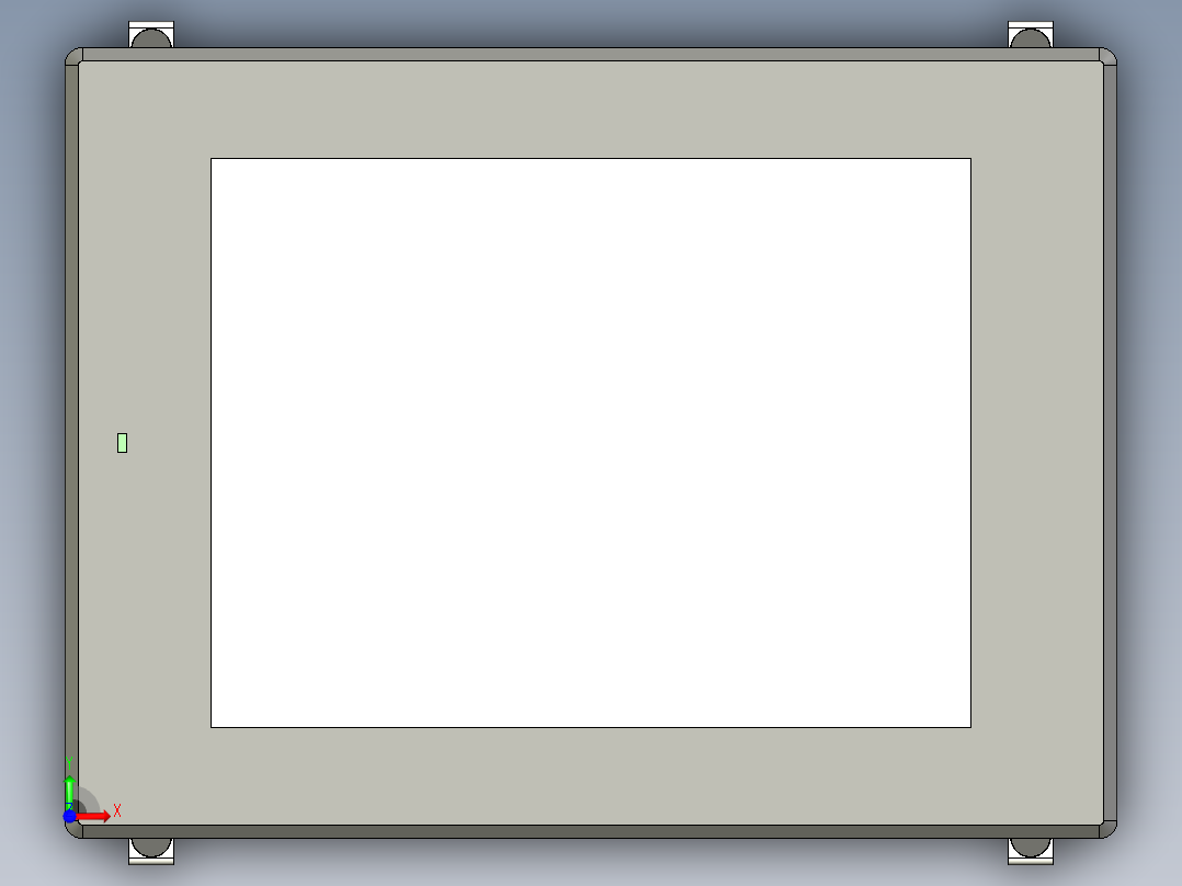 基恩士VT3-V8_kc图纸模型前视图