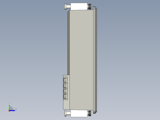 基恩士VT3-V8_kc图纸模型左视缩略图