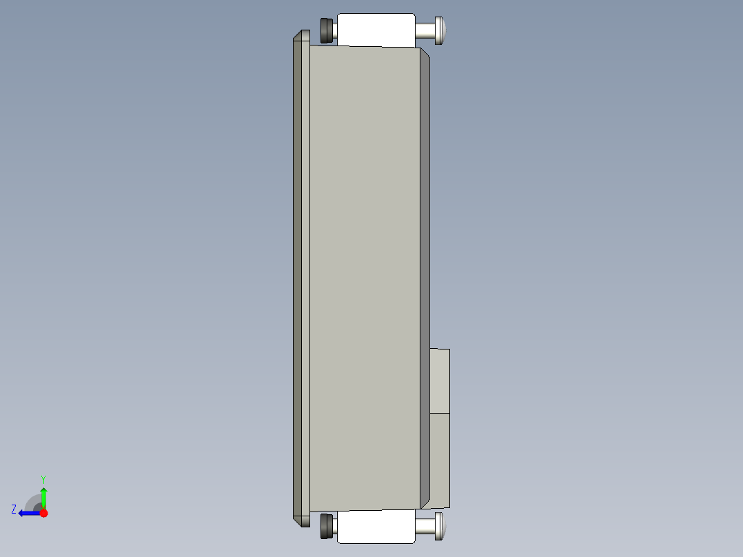 基恩士VT3-V8_kc图纸模型右视图