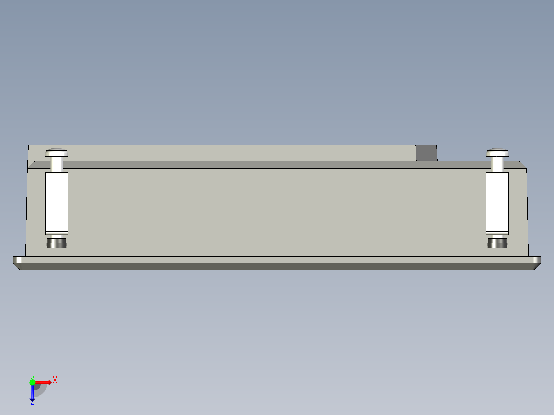 基恩士VT3-V8_kc图纸模型俯视图