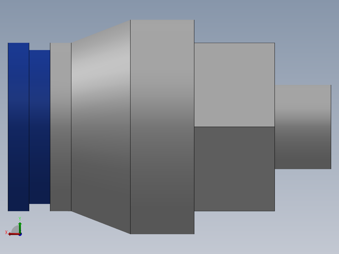 Ø6 x M6 - CONEXÃO RETA (C02250606)后视图