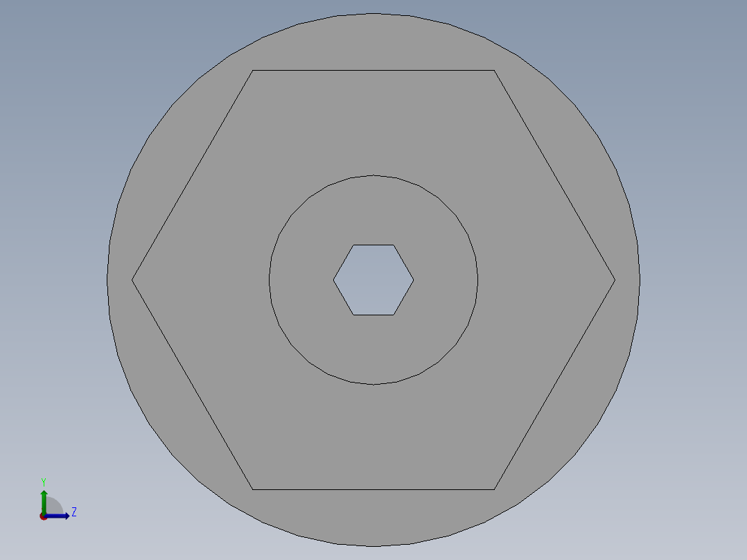 Ø6 x M6 - CONEXÃO RETA (C02250606)左视图