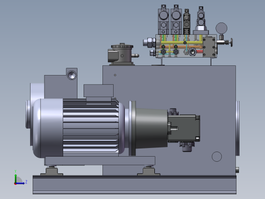 上料机械手液压站