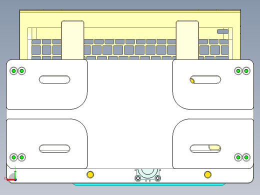 COCO-C-CNC1笔记本CNC工装夹具三维模型-1203后视缩略图