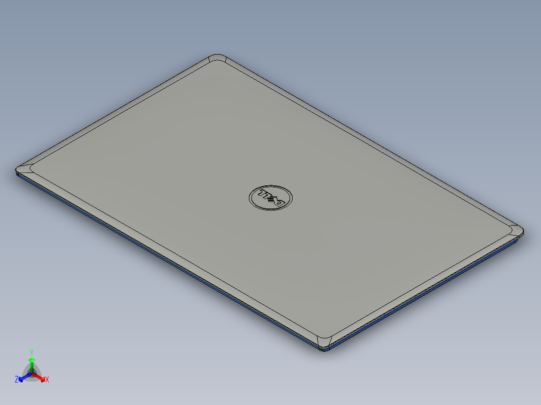 CNC6笔记本CNC工装夹具三维模型