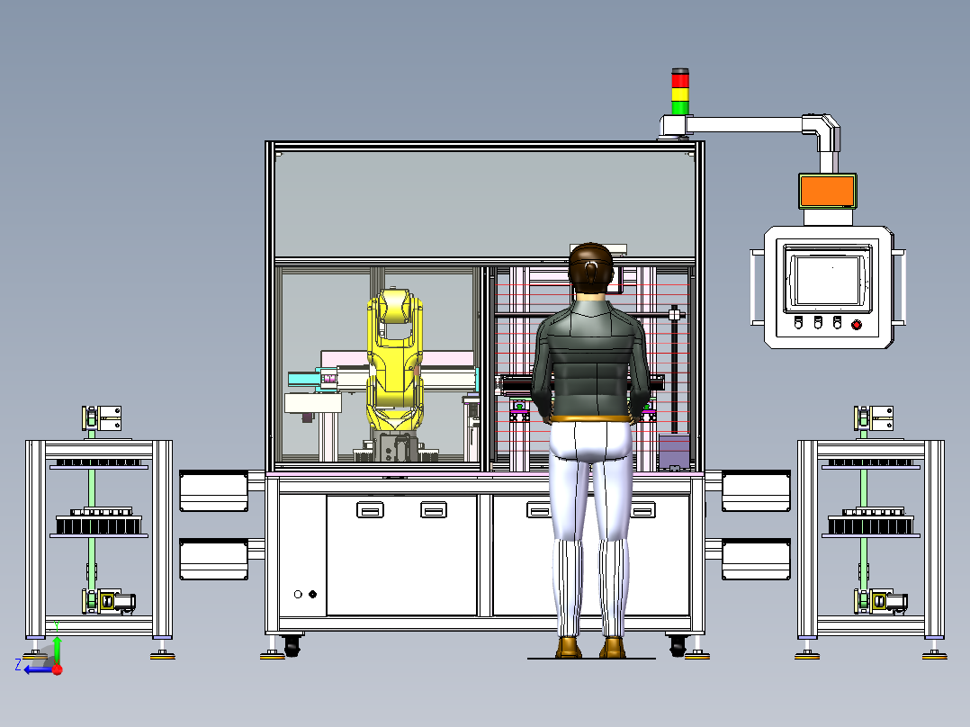 IGBT散热器组装设备sw17可编辑右视图
