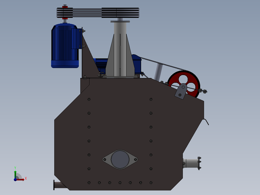 浮选机sw11前视图