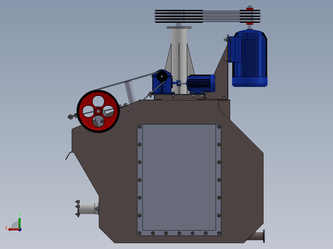 浮选机sw11后视图