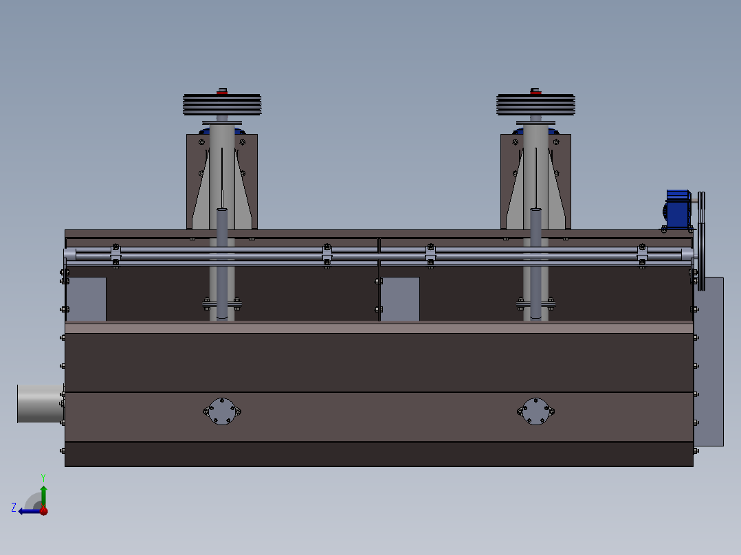 浮选机sw11右视图