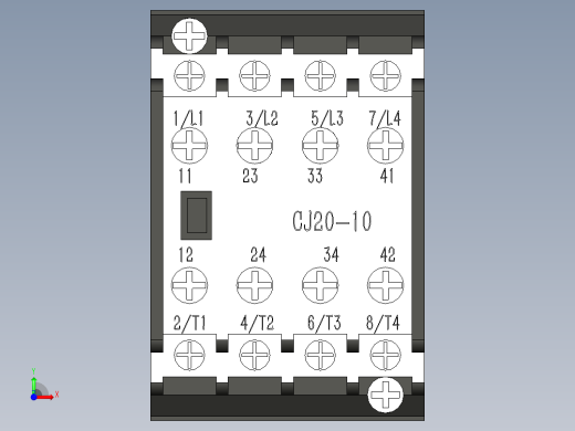 德力西电气 CJ20-10-22前视缩略图