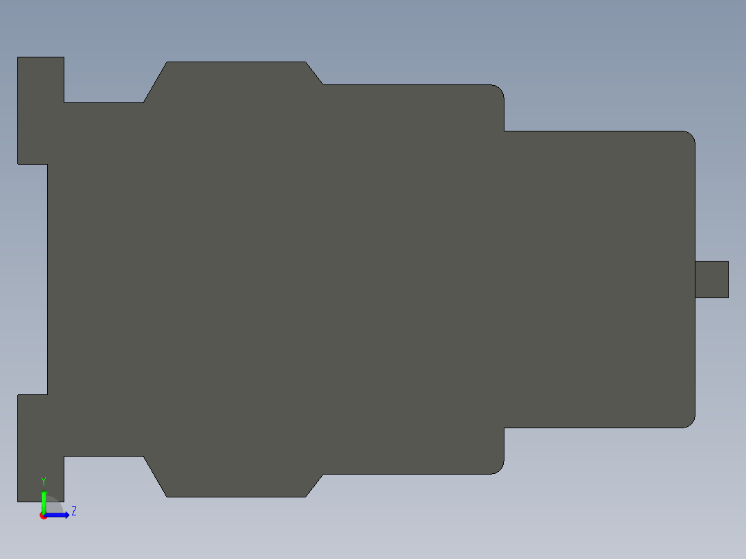 德力西电气 CJ20-10-22左视图