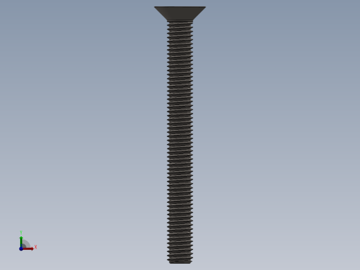 Screw_ISO_10642_M5x50_A2.SLDPRT前视缩略图
